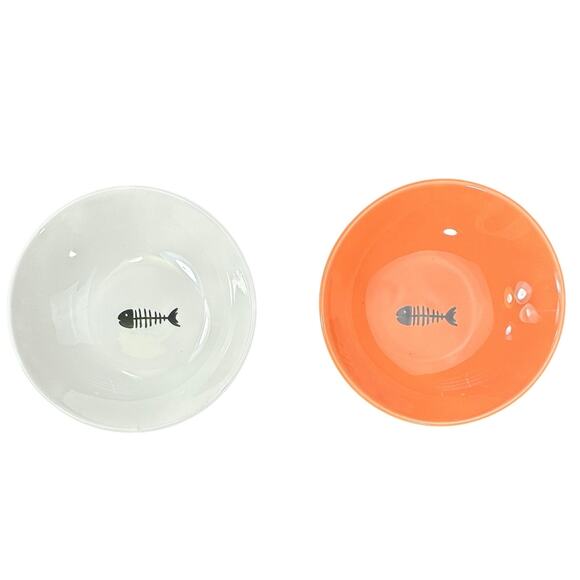 Rustic Wood Elevated Pet Feeder Farmhouse Country Style Cat Dog Feeder 17x8x6 - Picture 5 of 15